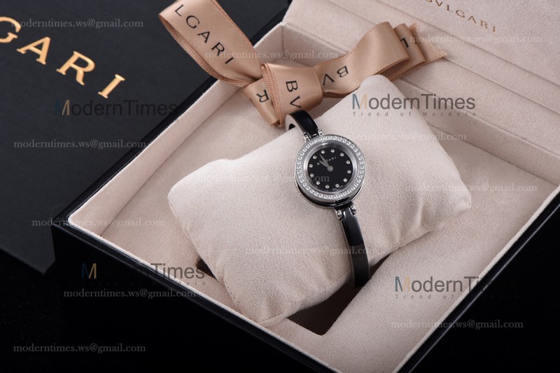 Bvlgari Bzero1 Series Diams PVD/PVD Blk ZLO Quartz 102085 BZ23BSCC.M
