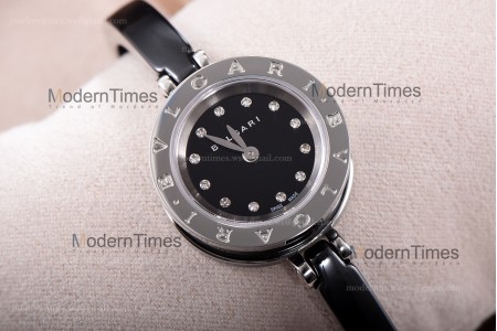 Bvlgari Bzero1 Series Diams PVD/PVD Blk ZLO Quartz 102085 BZ23BSCC.M