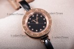 Bvlgari Bzero1 Series Diams RG PVD/PVD Blk ZLO Quartz 102087 BZ23BSGCC/12.M