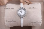 Bvlgari Bzero1 Series Diams SS/LE Wht/Wht ZLO Quartz 102397 BZ23BSDL/12