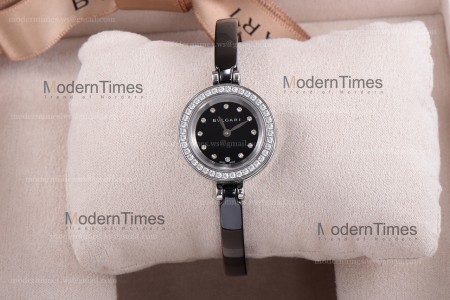 Bvlgari Bzero1 Series Diams PVD/PVD Blk ZLO Quartz 102085 BZ23BSCC.M