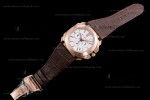 Bvlgari OCTO Series RG/LE Wht/Bro ZLO Quartz 102115 BGOP41BGLDCH