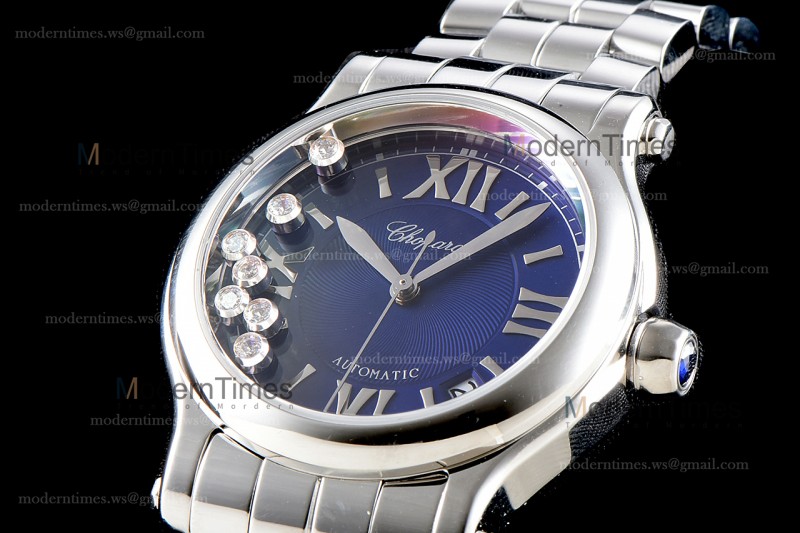 Chopard Happy Diamonds Sapphire SS/SS Blu YFF ASIA2892-2 Automatic 278559-3009