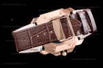 Bvlgari OCTO Series RG/LE Wht/Bro ZLO Quartz 102115 BGOP41BGLDCH