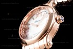 Chopard Happy Diamonds Sapphire RG/RG Wht YFF ASIA2892-2 Automatic 274808-5009