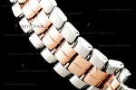 Chopard Happy Diamonds Sapphire RG/RG TT Wht YFF ASIA2892-2 Automatic 278559-6009