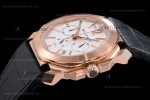 Bvlgari OCTO Series RG/LE Wht/Blk ZLO Quartz 102115 BGOP41BGLDCH