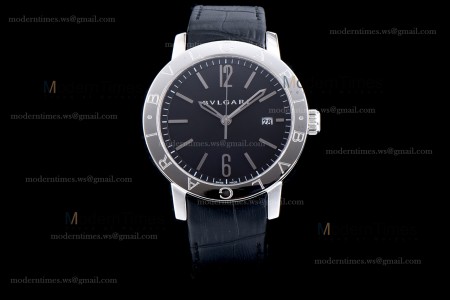 Bvlgari Bvlgari Series SS/LE Blk/Blk  JUN Automatic 101867 BB41BSLD