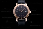 Bvlgari Bvlgari Series RG/LE Blk/Blk  JUN Automatic 102261 BBP39BGLD