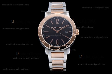 Bvlgari Bvlgari Series RG/RG Blk/TT  JUN Automatic 102053 BB41WSPGD