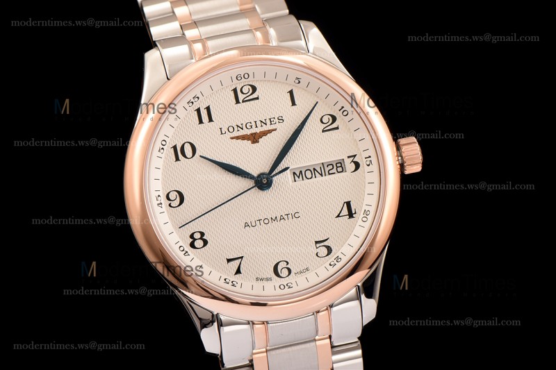 Longines Master Collection Series TT RG/SS JFF Automatic L2.755.5.97.7
