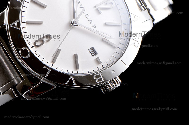 Bvlgari Bvlgari Series SS/SS Wht  JUN Automatic 102110 BB39WSSD