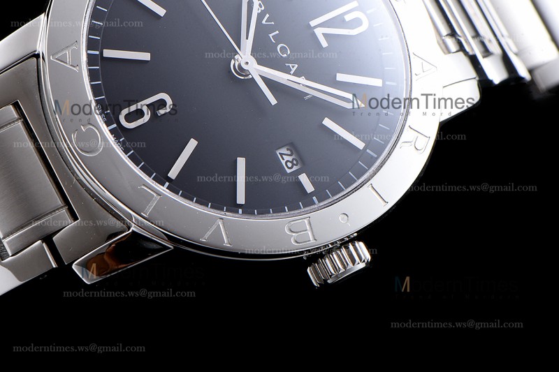 Bvlgari Bvlgari Series SS/SS Blk  JUN Automatic 101868 BB41BSSD