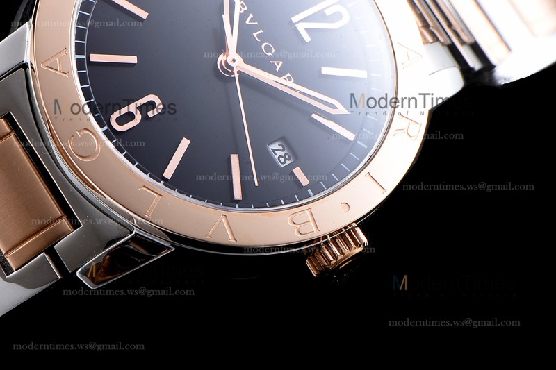 Bvlgari Bvlgari Series RG/RG Blk/TT  JUN Automatic 102053 BB41WSPGD