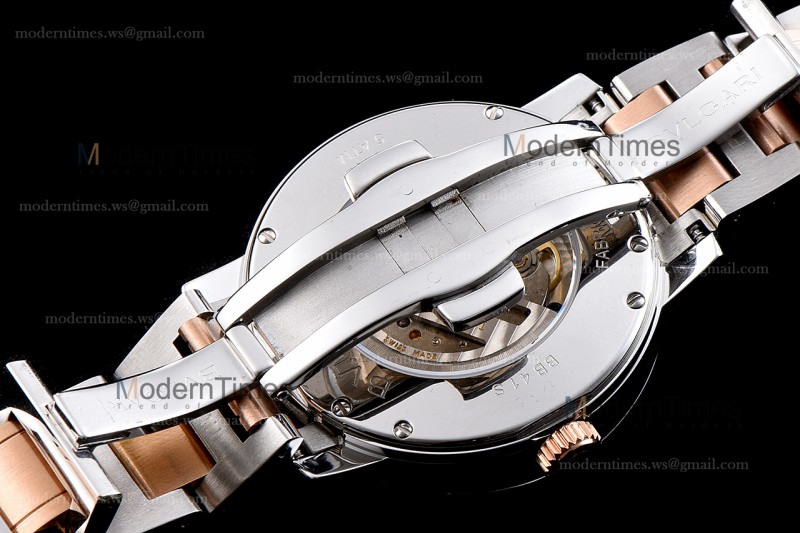 Bvlgari Bvlgari Series RG/RG Wht/TT  JUN Automatic 102053 BB41WSPGD