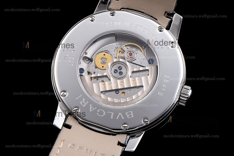 Bvlgari Bvlgari Series SS/LE Wht/Bro  JUN Automatic 102056 BB41WSLD