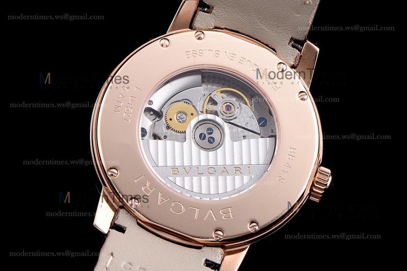 Bvlgari Bvlgari Series RG/LE Blk/Blk  JUN Automatic 102261 BBP39BGLD