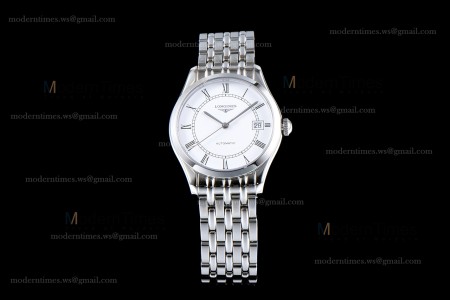 Longines Conquest Classic Series SS/SS Wht TWF Automatic L4.898.4.11.6
