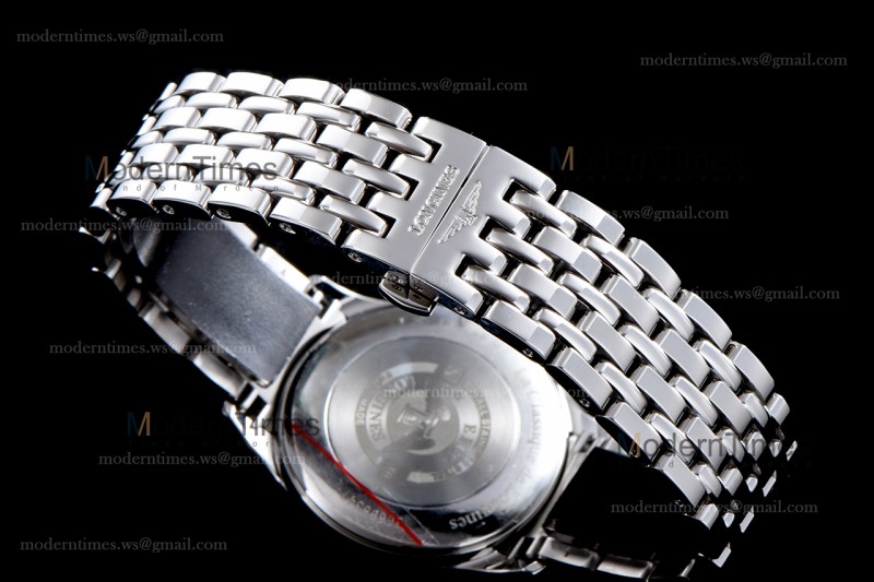 Longines Conquest Classic Series SS/SS Wht TWF Automatic L4.898.4.12.6