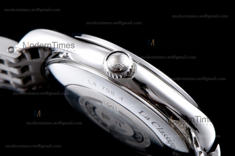 Longines Conquest Classic Series SS/SS Wht TWF Automatic L4.898.4.11.6