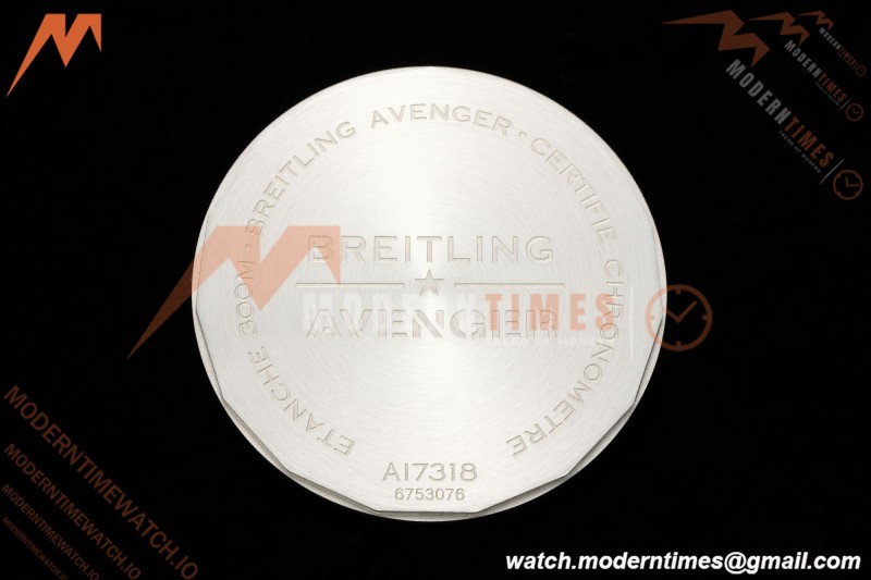 Breitling - Avenger Automatic 43mm SS/NY Blue/Stk TF V2 A2824