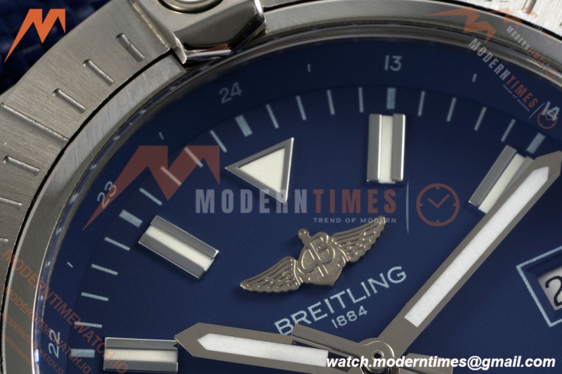 Breitling - Avenger Automatic 43mm SS/NY Blue/Stk TF V2 A2824