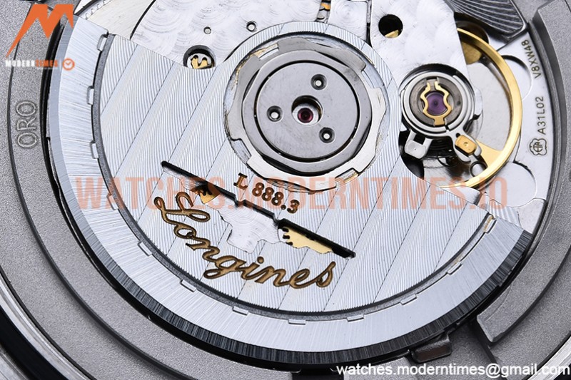 Longines - HydroConquest Mens 43mm SS/SS Black XF A2892