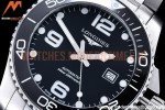 Longines - HydroConquest Mens 43mm SS/SS Black XF A2892