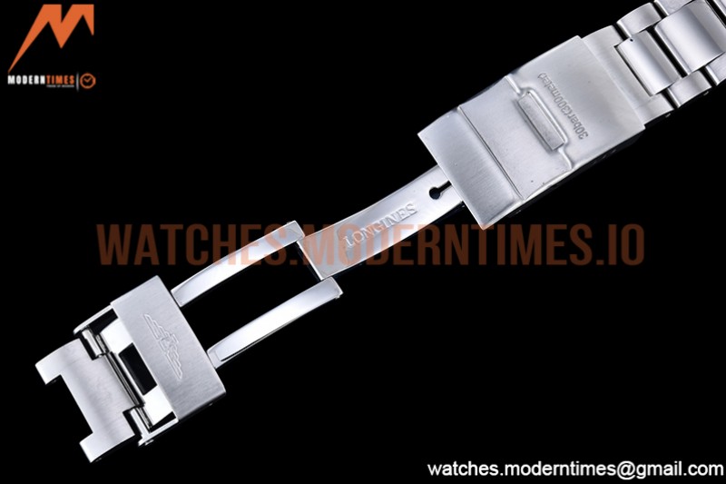 Longines - HydroConquest Mens 43mm SS/SS Blue XF A2892