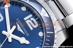 Longines - HydroConquest Mens 43mm SS/SS Blue XF A2892