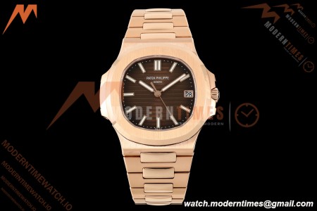 Patek Philippe - Nautilus Automatic Gain Weight 40mm 5711/1R RG/RG Brown DDF DD330