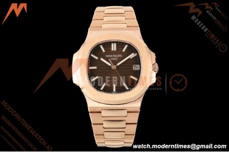 Patek Philippe - Nautilus Automatic Gain Weight 40mm 5711/1R RG/RG Brown DDF DD330