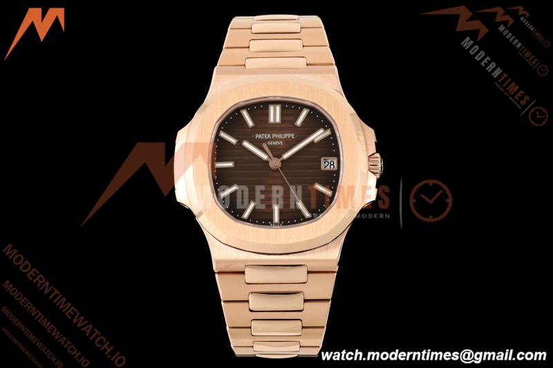Patek Philippe - Nautilus Automatic Gain Weight 40mm 5711/1R RG/RG Brown DDF DD330 | 파텍 필립 - 노틸러스 오토매틱 게인 웨이트 40mm 5711/1R RG/RG 브라운 DDF DD330