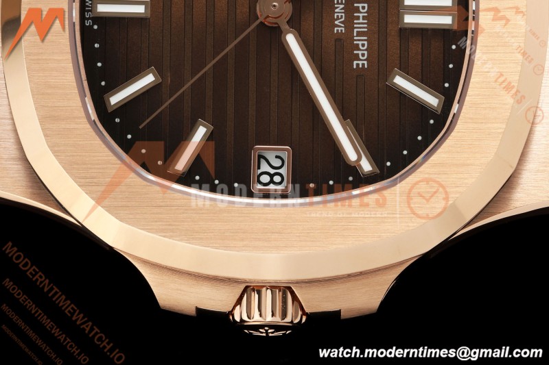 Patek Philippe - Nautilus Automatic Gain Weight 40mm 5711/1R RG/RG Brown DDF DD330 | 파텍 필립 - 노틸러스 오토매틱 게인 웨이트 40mm 5711/1R RG/RG 브라운 DDF DD330