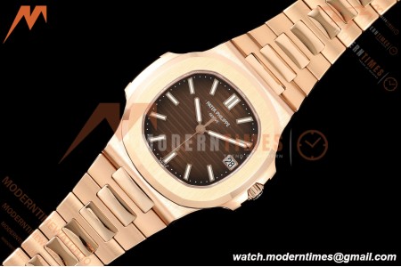 Patek Philippe - Nautilus Automatic Gain Weight 40mm 5711/1R RG/RG Brown DDF DD330