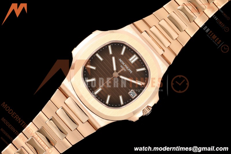 Patek Philippe - Nautilus Automatic Gain Weight 40mm 5711/1R RG/RG Brown DDF DD330 | 파텍 필립 - 노틸러스 오토매틱 게인 웨이트 40mm 5711/1R RG/RG 브라운 DDF DD330