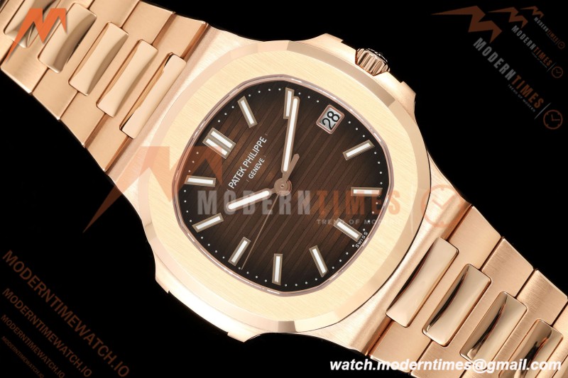 Patek Philippe - Nautilus Automatic Gain Weight 40mm 5711/1R RG/RG Brown DDF DD330 | 파텍 필립 - 노틸러스 오토매틱 게인 웨이트 40mm 5711/1R RG/RG 브라운 DDF DD330
