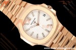 Patek Philippe - Nautilus Automatic Gain Weight 40mm 5711 RG/RG White DDF DD330