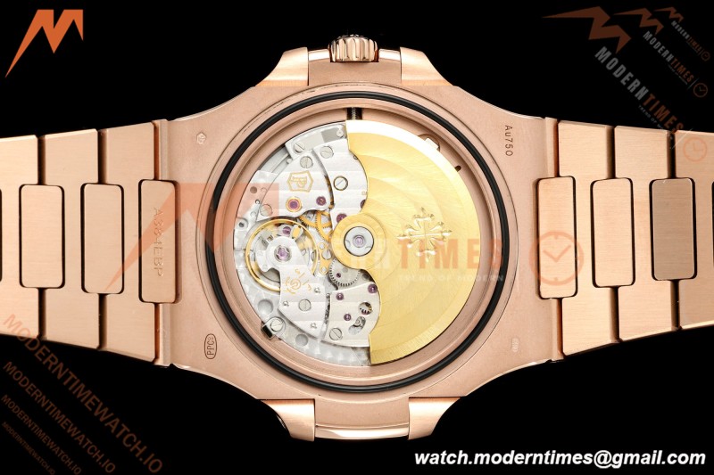 Patek Philippe - Nautilus Automatic Gain Weight 40mm 5711 RG/RG White DDF DD330
