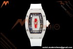 Richard Mille - RM07-01 Snow Set Diamond Crested Wht/RU Red Lips ZF Asian CRMA2