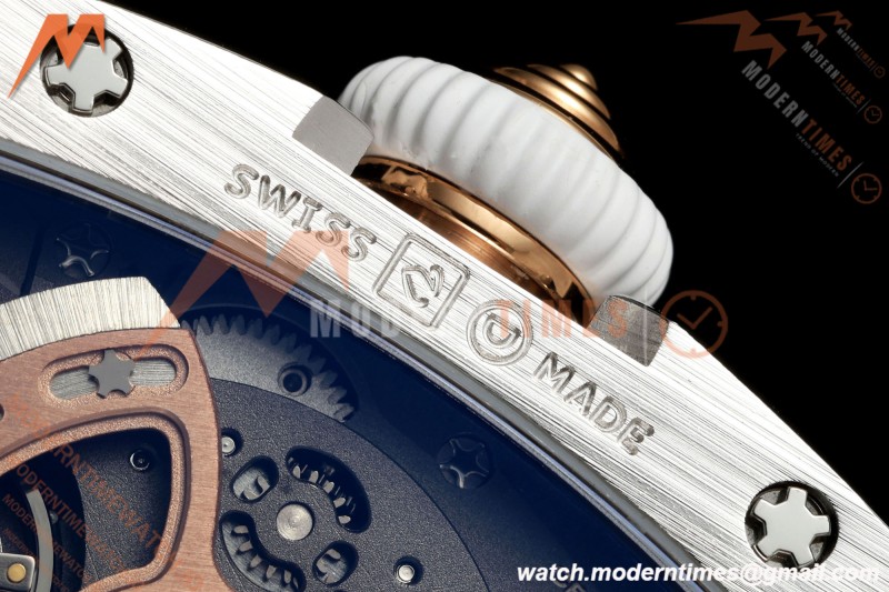 Richard Mille - RM07-01 Snow Set Diamond Crested Wht/RU Red Lips ZF Asian CRMA2