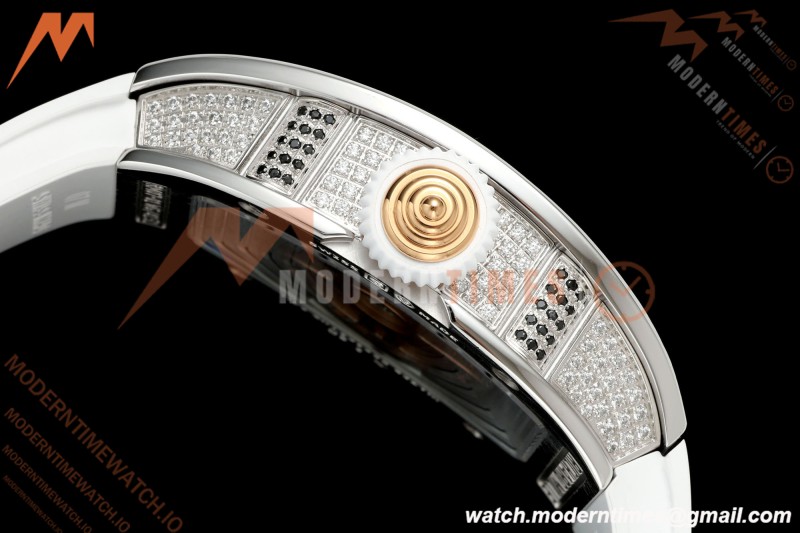 Richard Mille - RM07-01 Snow Set Diamond Crested Wht/RU Red Lips ZF Asian CRMA2