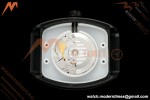 Franck Muller - Vanguard V45 Black PVD/NY Orange Leather Strap ABF A2824