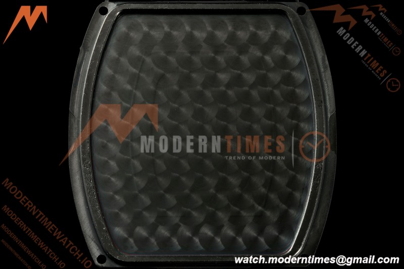Franck Muller - Vanguard V45 Black PVD/NY Orange Leather Strap ABF A2824