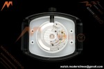 Franck Muller - Vanguard V45 Black PVD/NY Orange Leather Strap ABF A2824