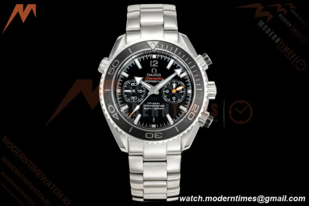Omega - Seamaster Planet Ocean 600m Chrono 45.5mm SS/SS CER/GREY/BLK TVSF A9900 | 오메가 - 시마스터 플래닛 오션 600m 크로노 45.5mm SS/SS CER/GREY/BLK TVSF A9900