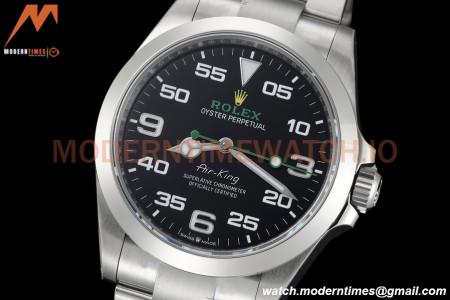 Rolex - AirKing 126900 40mm 904L SS/SS Black VSF VS3230