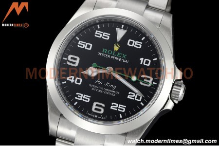 Rolex - AirKing 126900 40mm 904L SS/SS Black VSF VS3230