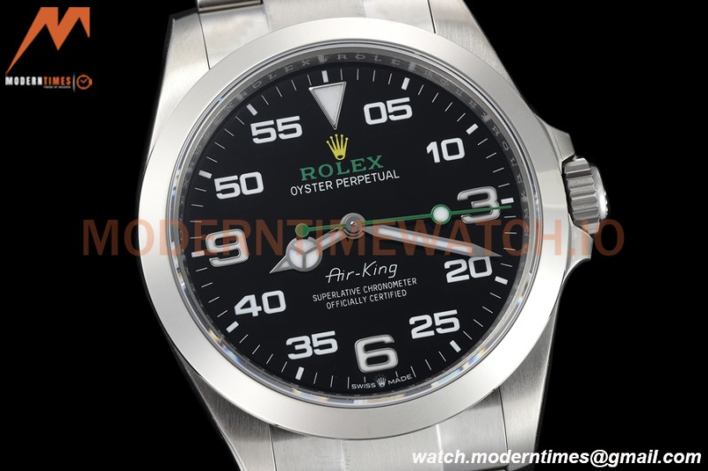 Rolex - AirKing 126900 40mm 904L SS/SS Black VSF VS3230
