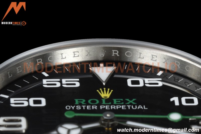 Rolex - AirKing 126900 40mm 904L SS/SS Black VSF VS3230